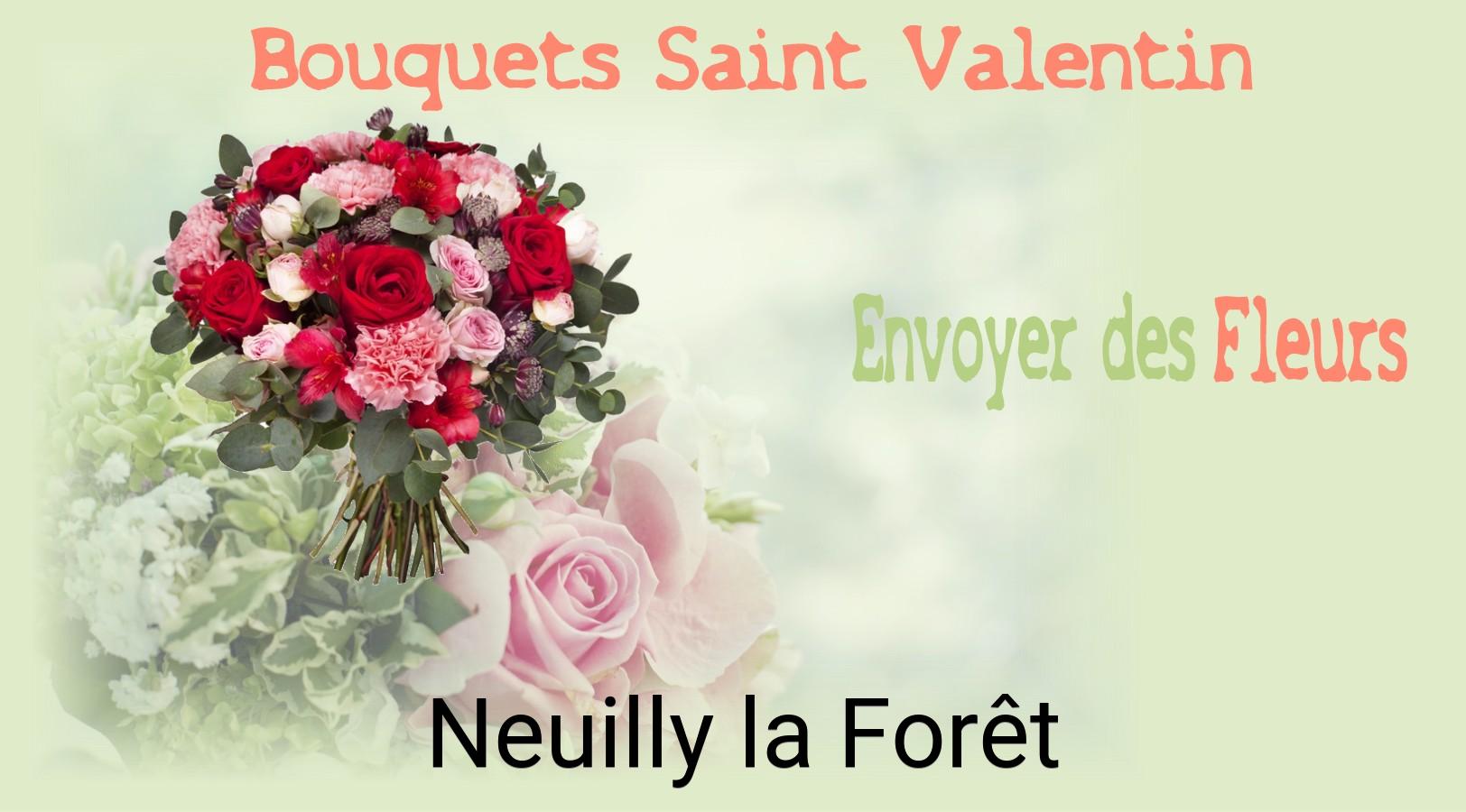 Roses de Saint-Valentin livrées à Neuilly-la-Forêt